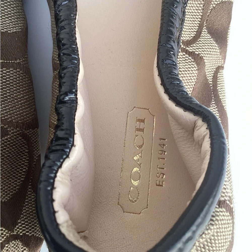 Coach Isabelle Flats size 9.5B. Brand New - Picture 10 of 12